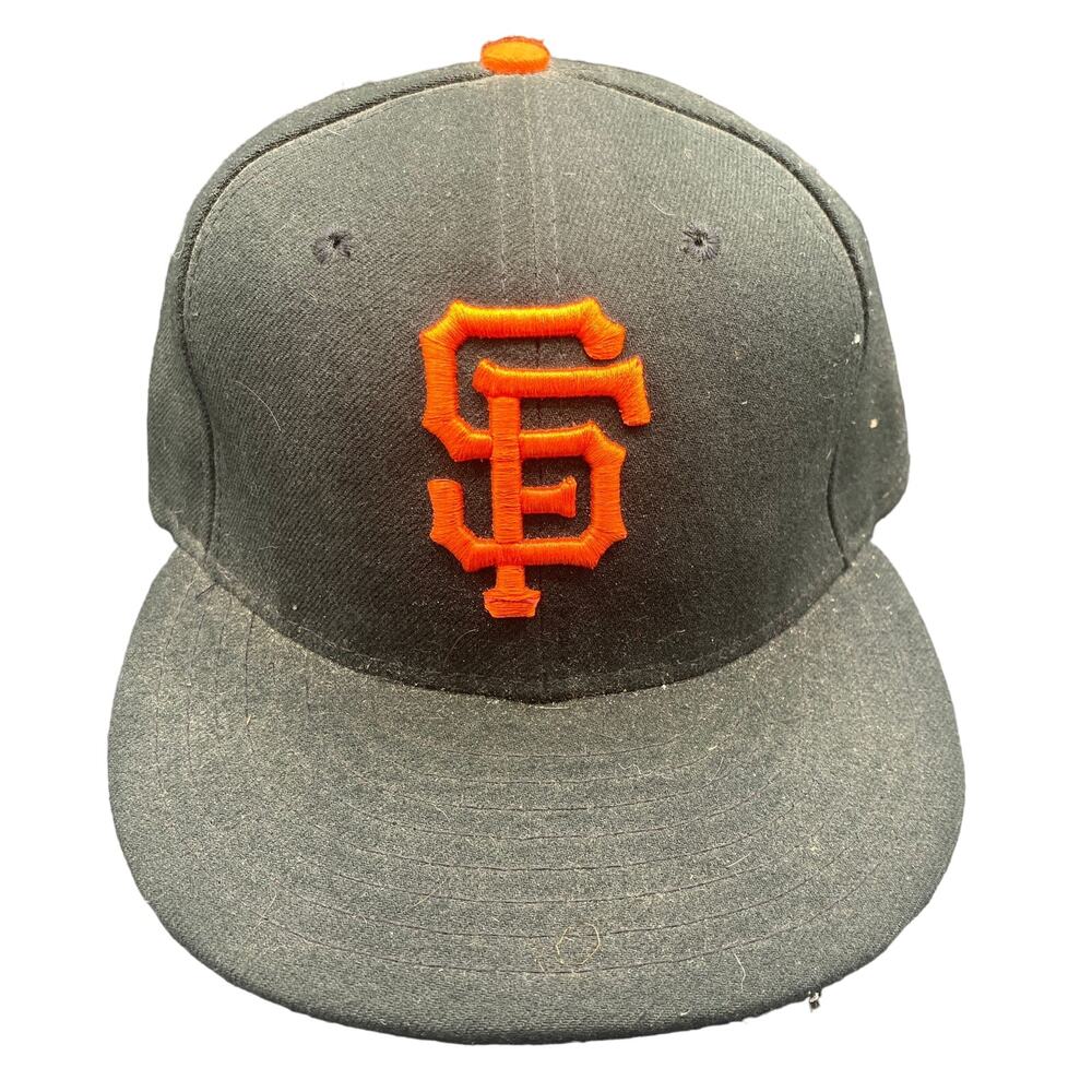 Vtg New Era San Francisco Giants men 7 1/4 Fitted Authentic Collection MLB